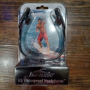 H2O Audio H3 Waterproof Headphones NIB